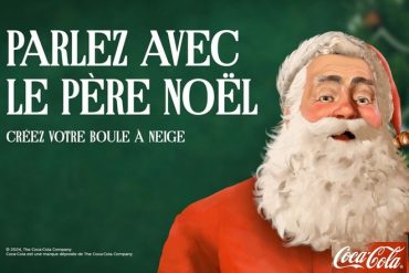 Coca-Cola propose d’interagir avec le Père Noël grâce à une IA générative