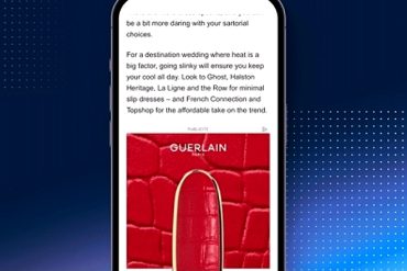 Dispositif digital 3D et personnalisation pour la campagne « Rouge G » de Guerlain