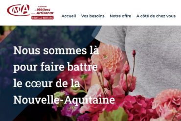 La Chambre des métiers de l’artisanat de Nouvelle Aquitaine refond ses services web