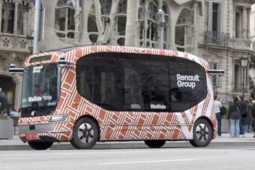 Renault éprouve son modèle de minibus autonome à Barcelone et Valence